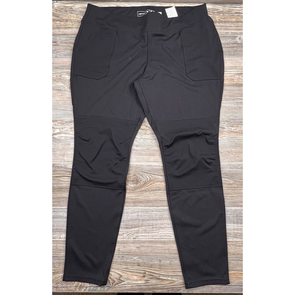 Carhartt Women’s Fitted Black Utility Leggings Pull-On XXL‎ (20) Reg 40x29.5
